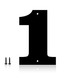 5 Inch Metal House Numbers, House Address Letters