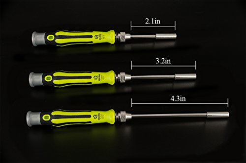 Sourcingbay 45 in 1 Magnetic Screwdriver Bits Set, Precision Screwdriver Tools Box Flexible Kit for Cell Phone PC Wii Precise Repair or Maintenance(SCB-8913)