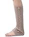 Dimore Women's leg warmers Boot Cuff Knit Boot Cuffsocks Mid Calf knitted Dance Button Cable Knit Boot Cuff Biege