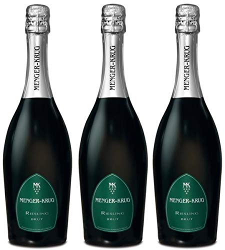 Menger-Krug Riesling Brut Sekt (3 x 0,75 l)