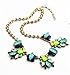 LA JOLIE MUSE Statement Necklace Fashion Necklace for Party, Bee Rhinestone Crystal, Gift for Women