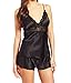 Bluetime Womens Short Pajama Set Enchanting Satin 2 Piece Cami Set Sleepwear