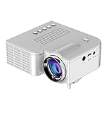 KATAIMUZI Projectors Mini Projectors HD 1080P Portable Video Projector LED Multimedia Home Theater Movie Projector with USB/SD/AV/HDMI Input for Video/Movie/Game /TVs/PC Laptop/Smartphones
