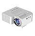 KATAIMUZI 2018Projectors Mini Projectors HD 1080P Portable Video Projector LED Multimedia Home Theater Movie Projector 1500 Lumens LCD Mini Projector with 200 INCH Giant Image (White)