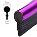 Glossy Car Decoration Trim for Door Dashboard 16ft(5M) ,Firwood Interior Exterior Decoration Flexible Strip including install Tool (purple)