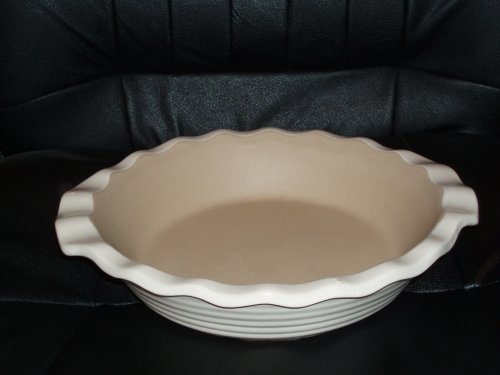 Click Here to See More Images The Pampered Chef New Traditions Deep Dish Pie Plate - Vanilla