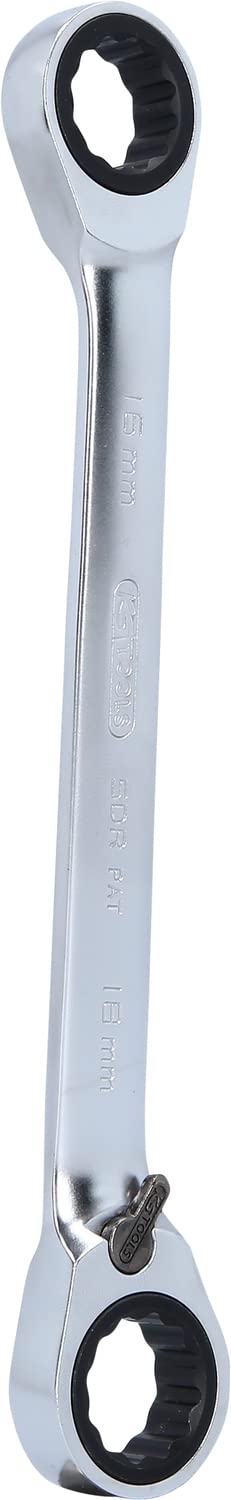 KS Tools 503.4577 16 x 18mm GearPlus Rev Double Ring Spanner