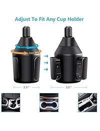 Soporte para teléfono KNGUVTH Soporte para teléfono Soporte universal para automóvil Cuello de cuello de cisne Cuna Soporte para coche con cuello flexible largo Compatible para iPhone Xs XS Máx X 8 7 Plus Samsung Galaxy y más