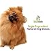 Nature Gnaws Beef & Pork Dog Chew Combo (12 Count) - (4) Braided Bully Stick Bites, (4) Porky Pretzels & (4) Jerky Treats for Small Dogs