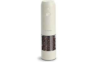 Electric Salt and Pepper Grinder, USB Rechargeable, Automatic Salt and Pepper Shaker, Adjustable Coarseness, Electric Pepper 