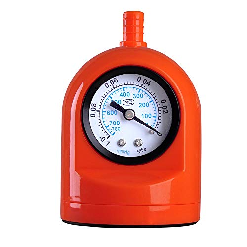 Vacuum Pump, Enlarger Pumps Sx Toy with Barometer for Men (Orange)