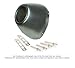 FMF End Cap Kit for Factory 4.1RCT - Stainless Steel