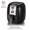 Morphy Richards 480003 Health - Air Fryer, Plastic, 1400 W, 3 Liters, Black