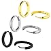 Charisma 18G Hypoallergenic Stainless Steel Hoop Earrings Huggie Earrings Ear Piercings Jewelry for Mens Womens