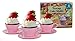 handy helpers Bulk Buys Teacup Cake Molds, 4-Pack