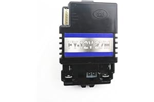 WEELYE FY 12V 27MHz Receiver Match Remote Control, Control Box Accessory Receiver Remote Controller Signal for Kids Electric Car Children's Electric Ride on Cars Replacement Parts