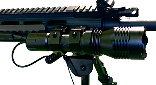 Cyclops Rechargeable Weapon Mountable High Powered Varmint Light with Dual Color Bulbs. "Get Out Of The Dark with Cyclops"