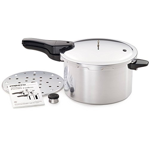 image for Presto Strong, Heavy-Gauge Aluminum Pressure Cooker, 8-Quart Liquid Ca