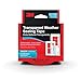 3M Interior Transparent Weather Sealing Tape, 1.5-Inch by 10-Yard(2Pack) primary