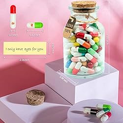 Capsule Letters Message in a Bottle-Love Capsule