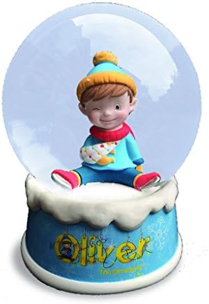Oliver the Ornament Snow Globe Musical Gift Boxed Snow Globe with Music That Plays Have Yourself A Merry Little Christmas - Lift The Holiday Spirits for The Entire Family!