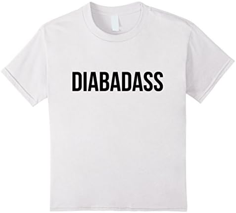 Kids Diabadass Diabetes Awareness Month T-Shirt 6 White