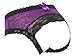 Sofishie Sexy Midnight Open Back Bow-Tie Panty/Panties/Underwear - Purple Lace - Small
