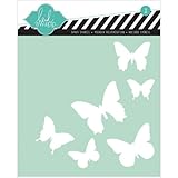 Heidi Swapp Butterfly Stencil, 6 by 6-Inch (841)