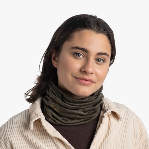 Buff Merino Lightweight Multifunktionstuch SOLID BARK, Braun thumbnail 3