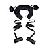 Demarkt Bondage Restraint kits Plush Pillow with Ankle Cuffs Wrist Cuffs for BDSM(Black)thumb 1