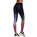 SEEU Womens Workout Pants Purple/Black L