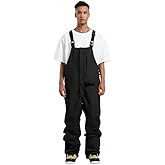 GSOU SNOW Snowboard Bibs Mens Ski Bibs Overalls Snow Pants Womens Waterproof Insulated Sport