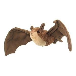 Amazon.com: 8" Brown Bat Plush Stuffed Animal Toy: Toys & Games