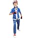 Miccostumes Boy's Pokemon Xy Ash Ketchum Cosplay Costume