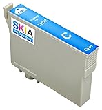 Skia Ink Cartridges ¨ Cyan Single Pack Compatible with Epson 127(T127120 T127220 T127320 T127420) for WorkForce 545, WorkForce 630, WorkForce 645, WorkForce 845, WorkForce WF-3520, WorkForce WF-3540, WorkForce WF-7520