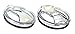 EVERIE Leakproof Tumbler Lid for Ozark Trail, Yeti, RTIC tumblers 30 Oz and more, Pack of 2 (30 Oz, Clear 2 Pack)