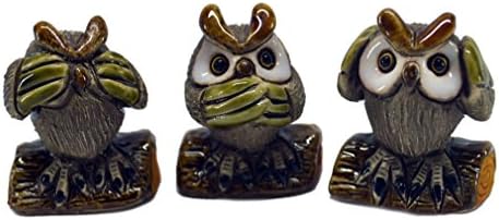 Rinconada 2017 Collection, Climate Change 3 mini OWLS, 1.5¨H, #AR821