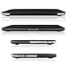 TOP CASE - 2 in 1 Signature Bundle Rubberized Hard Case Compatible MacBook Pro 13.3
