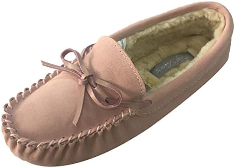 Real Fancy Women's Cozy Moccasin Slipper Flat Slip On Loafer Indoor Outdoor Camper Slippers