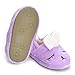 ESTAMICO Toddler Girls' Bunny Slipper Cartoon Rabbit Warm Winter House Shoes, Purple, US 5-6 M