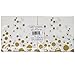 100 White Decorative Gold Dots Paper Luncheon Napkins Bulk Pack for Birthday Baby Bridal Shower Wedding 50th Anniversary Dinner and Confetti Party Supplies by Gift Boutique