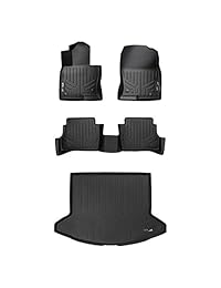 maxfloormat alfombrillas 2 filas y maxtray Cargo Liner Set Negro para 2017   2018 Mazda CX 5