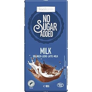 frankonia CHOCOLAT No Sugar Added Chocolade met glutenvrije melk 80.00 g