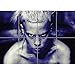 Doppelganger33 LTD Die Antwoord Yolandi Visser XXL Wall Art Multi Panel Poster Print 47x33 inches
