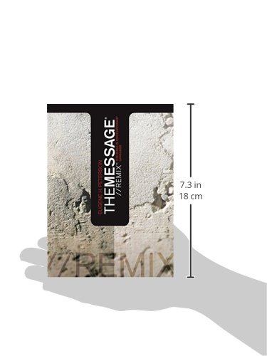 The Message//REMIX (Hardcover, Wood): The Bible in Contemporary Language