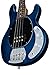 Sterling by Music Man StingRay Ray4 Bass Guitar in Trans Blue Satin