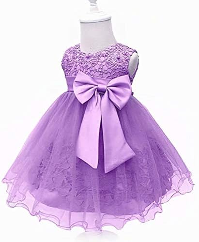 特別オファー Amiggoo 赤ちゃん レースドレス ピンク 大きなリボン 0 2歳 キッズドレス ベビードレス プリンセス フォーマルドレス 子供服 女の子 ティアードスカート 結婚式 発表会 誕生日 お宮参り 高級上質ブランド