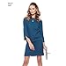 NEW LOOK Pattern 6467 Misses' Shift Dresses with Neckline, Sleeve, and Hem Variations