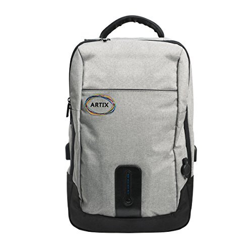 Artix Power Bank Water Resistant Backpack For Laptops and Smart Devices 7000mAh | Lightweight | Multipurpose | Fits Laptops Up To 15.6"