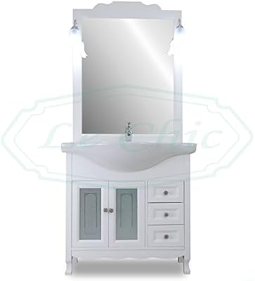 Bathroom Cabinet With Basin 85 Cm Provencal Shabby Chic Bathroom